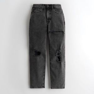 Hollister Vintage High Rise Black Jeans